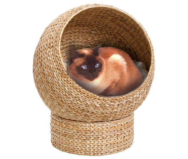 Karlie-Deluxe-Schlafhoehle-BANANA-LEAF Karlie Deluxe Schlafhoehle BANANA LEAF