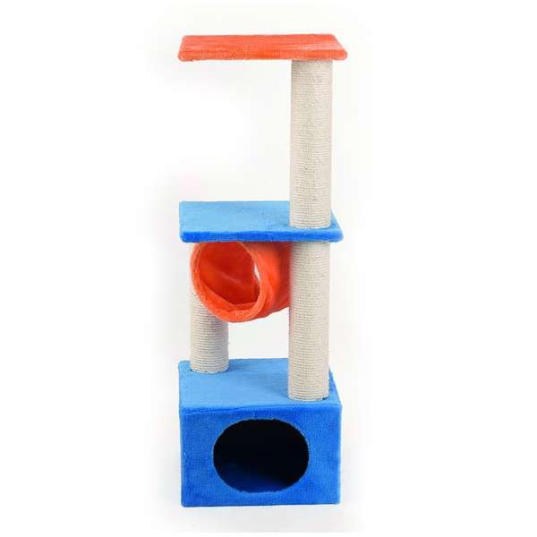 Karlie-Kratzbaum-Viola-Color-OrangeBlau Karlie Kratzbaum Viola Color OrangeBlau